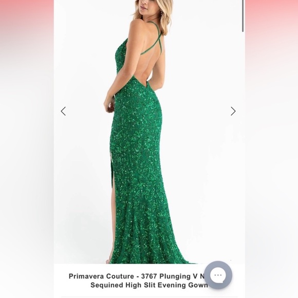 Primavera Couture Prom Dress - Picture 3 of 6